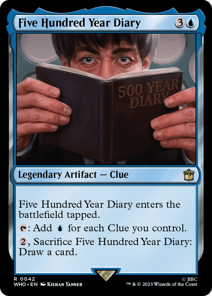 Five Hundred Year Diary (WHO-042)  Foil - Doctor Who