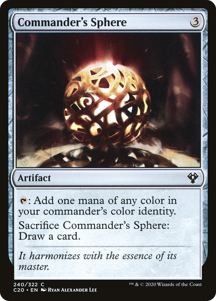 Commander's Sphere (C20-240)  - Commander 2020