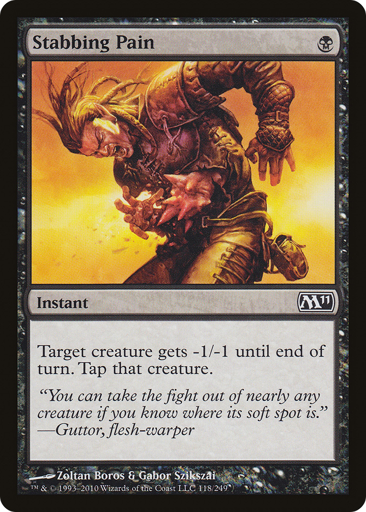Stabbing Pain (M11-118)  - Magic 2011