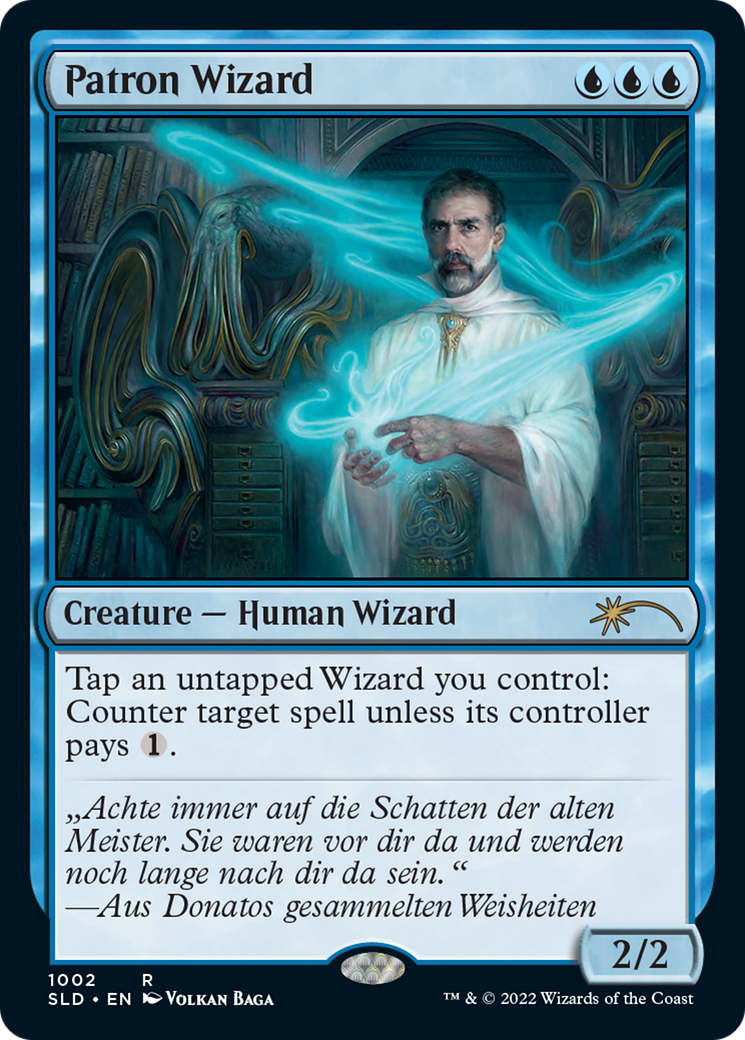 Patron Wizard (SLD-1002)  - Secret Lair Drop