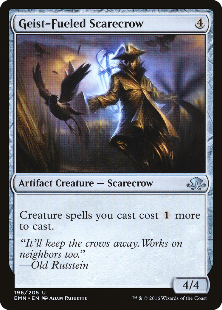 Geist-Fueled Scarecrow (EMN-196)  Foil - Eldritch Moon