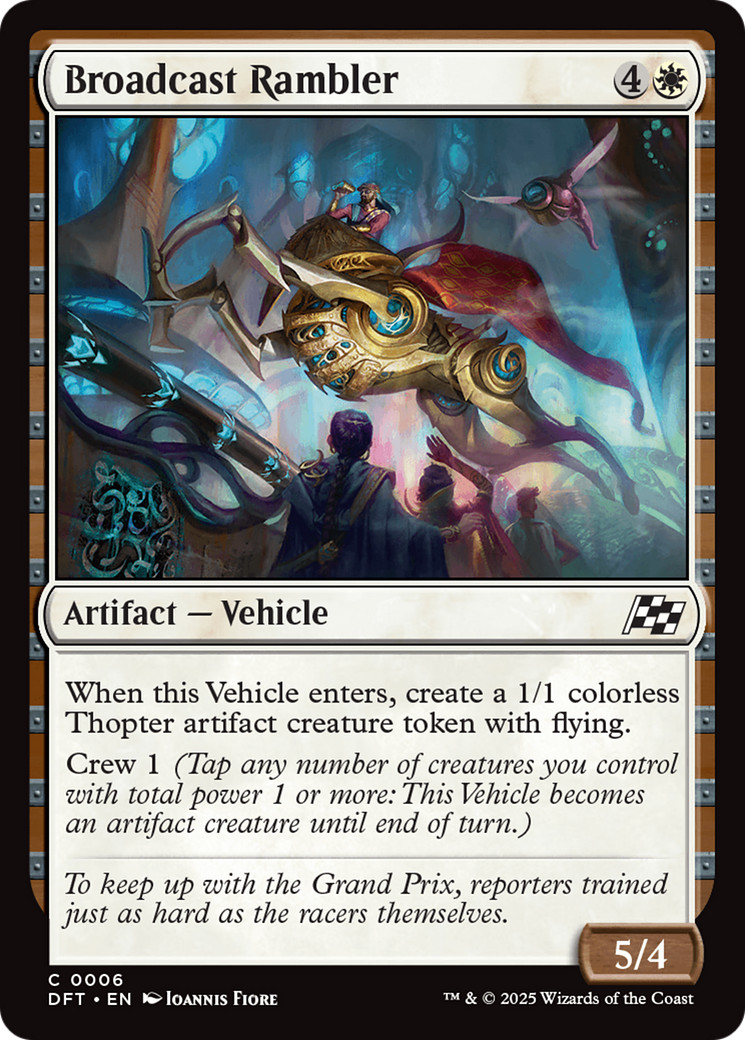 Broadcast Rambler (DFT-006)  Foil - Aetherdrift