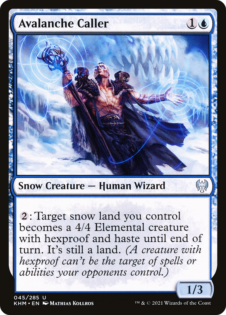 Avalanche Caller (KHM-045)  - Kaldheim