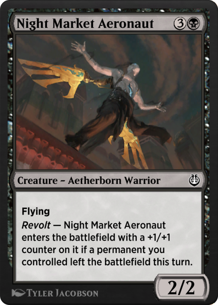 Night Market Aeronaut (KLR-102)  - Kaladesh Remastered