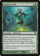 Farhaven Elf (SHM-113)  Foil - Shadowmoor