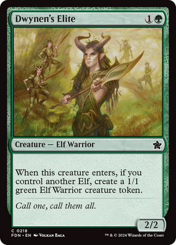 Dwynen's Elite (FDN-218)  - Foundations