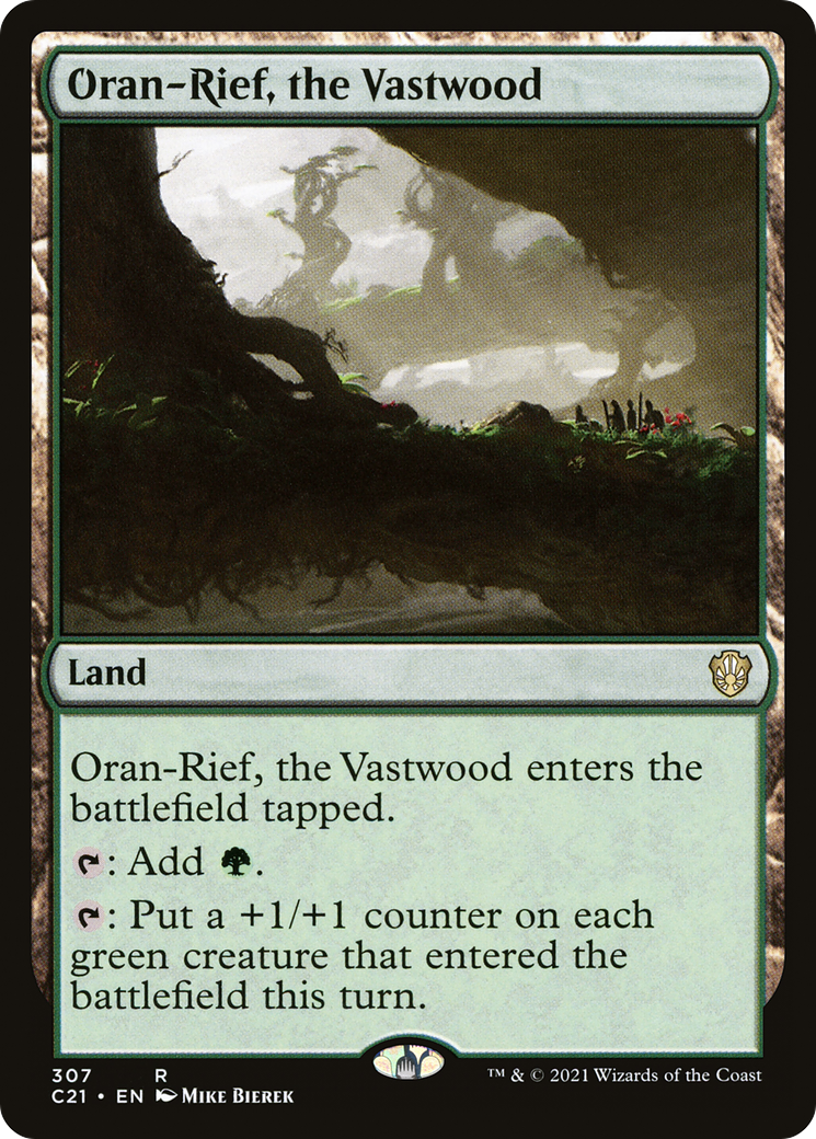 Oran-Rief, the Vastwood (C21-307)  - Commander 2021