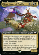 Sidar Jabari of Zhalfir (Extended Art) (MOC-097)  - March of the Machine Commander: (Extended Art)