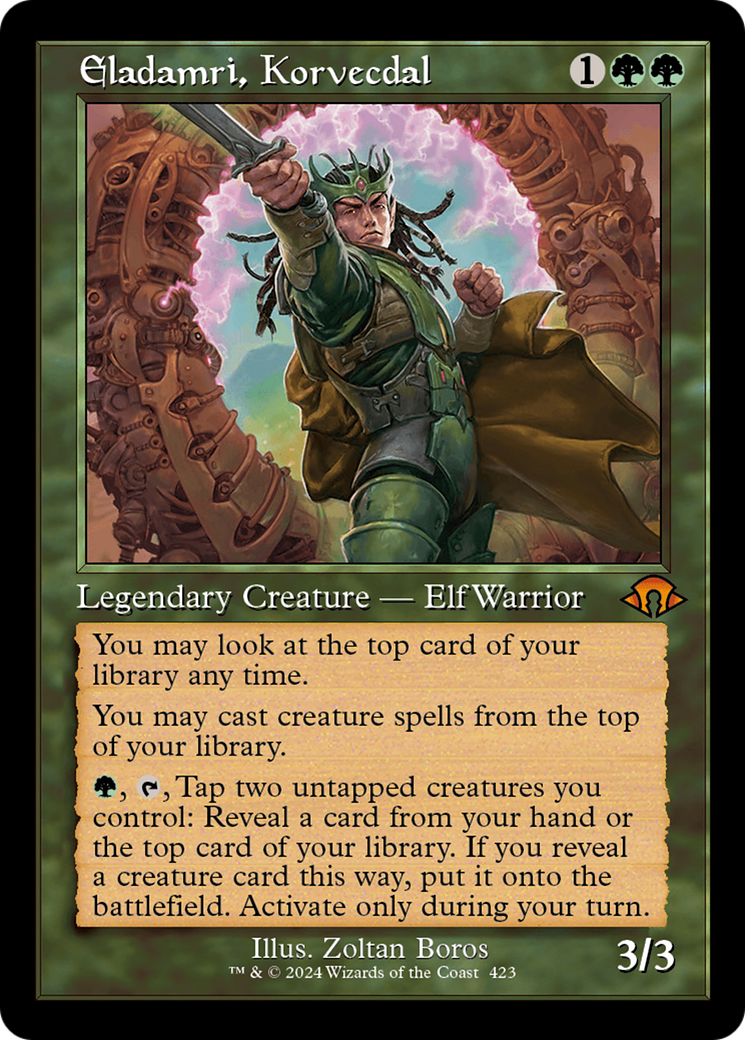 Eladamri, Korvecdal (Retro Frame) (MH3-423)  - Modern Horizons 3