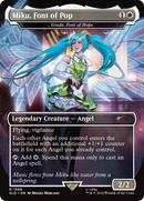 Miku, Font of Pop - Giada, Font of Hope (SLD-1586)  - Secret Lair Drop / Miku, Font of Pop (Borderless)