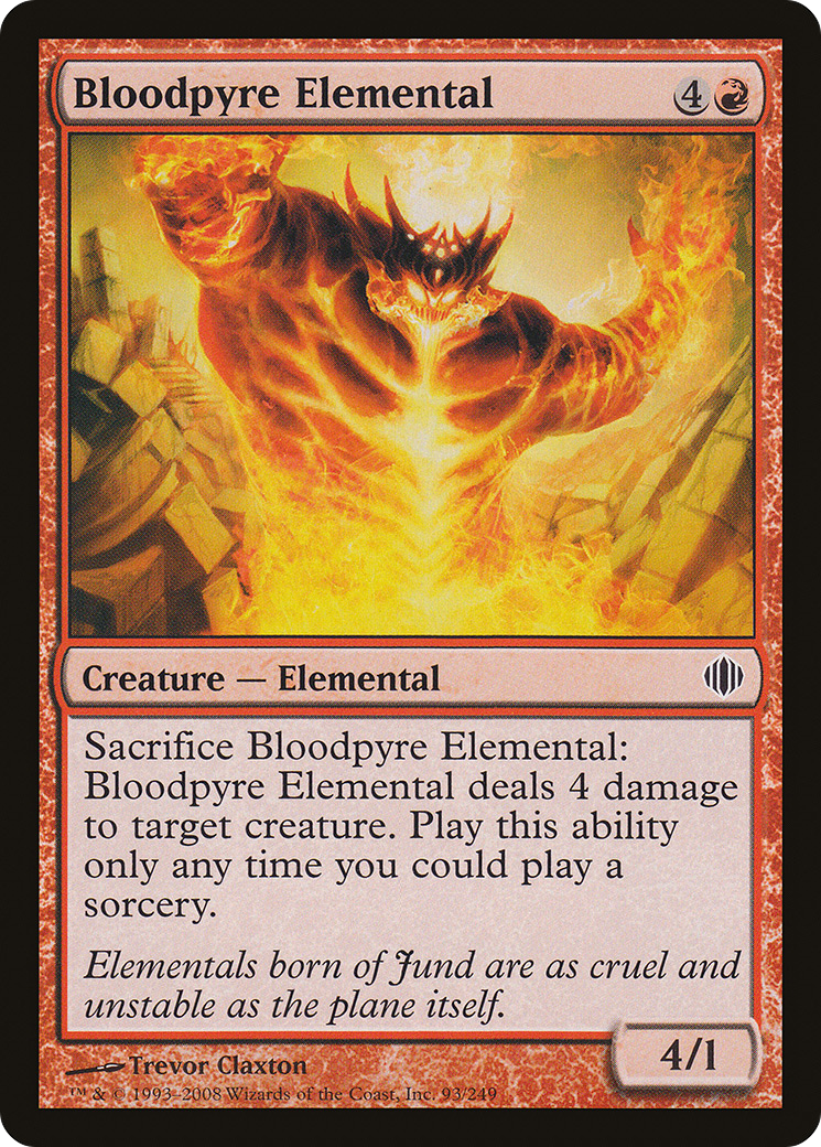Bloodpyre Elemental (ALA-093)  - Shards of Alara