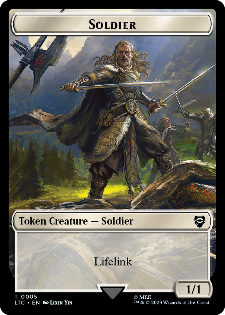 Soldier (TLTC-005)  - Tales of Middle-earth Commander Tokens