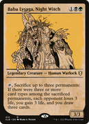 Baba Lysaga, Night Witch (Showcase) (CLB-414)  - Commander Legends: Battle for Baldur's Gate: (Showcase)