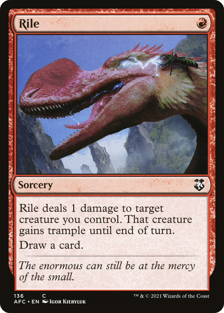 Rile (AFC-136) - Adventures in the Forgotten Realms Commander