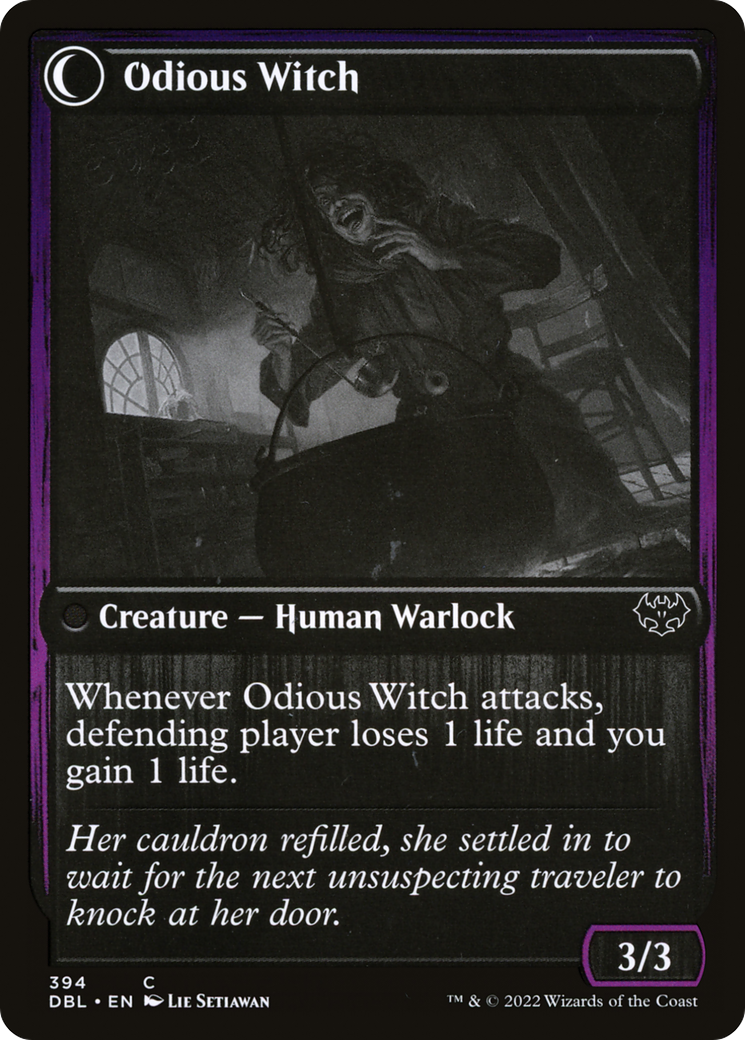 Ragged Recluse (DBL-394)  Foil - Innistrad: Double Feature: (Double Faced Transform)