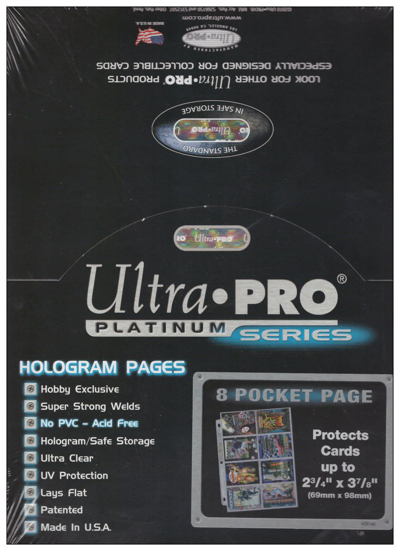 Ultra Pro 8 Pocket Page Box (69mm x 98mm)