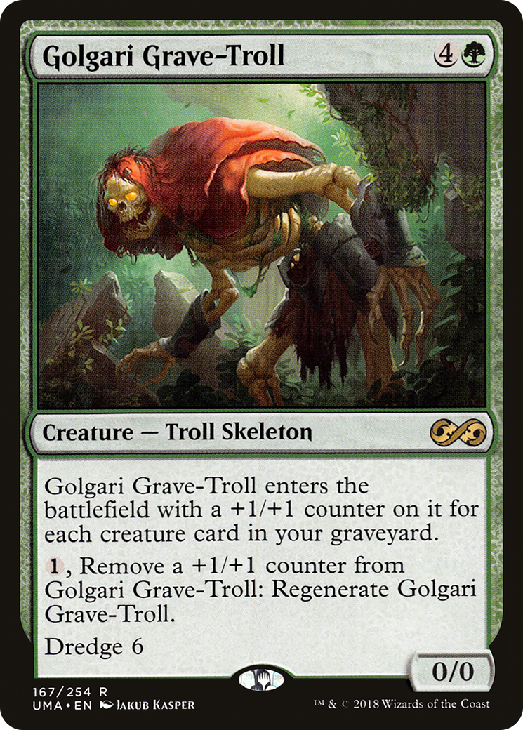 Golgari Grave-Troll (UMA-167)  - Ultimate Masters