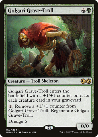 Golgari Grave-Troll (UMA-167)  Foil - Ultimate Masters