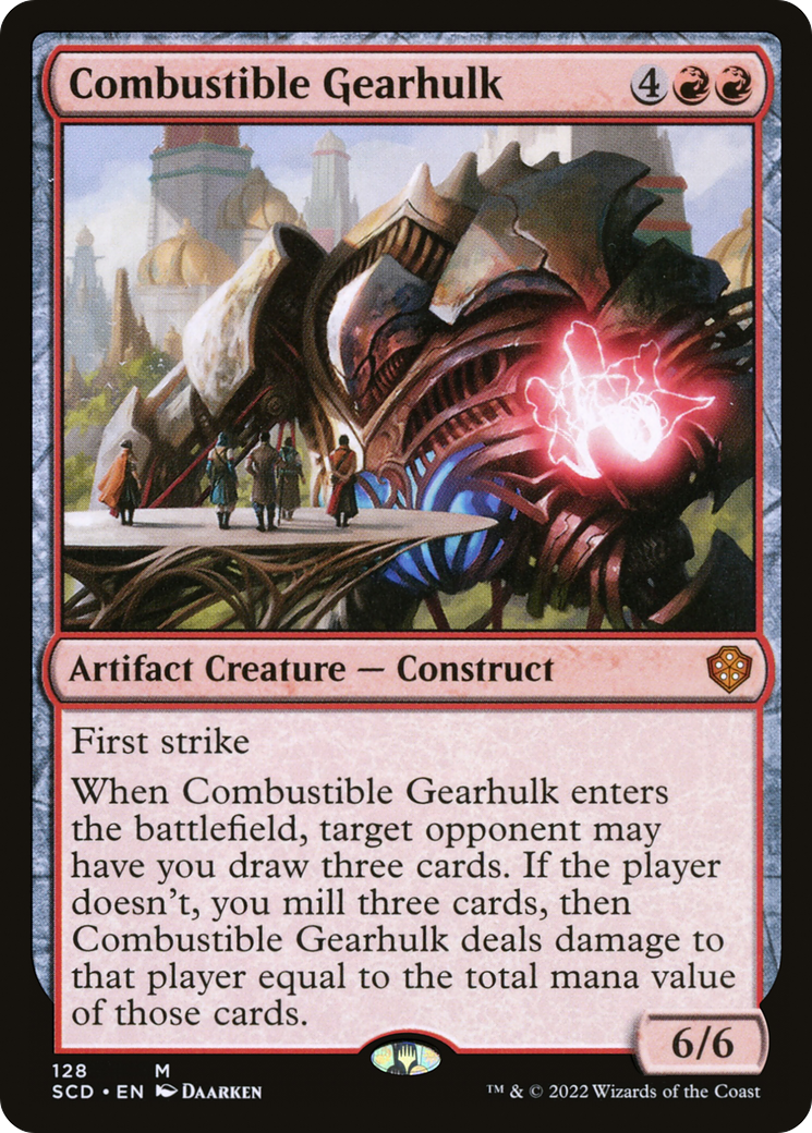 Combustible Gearhulk (SCD-128)  - Starter Commander Decks
