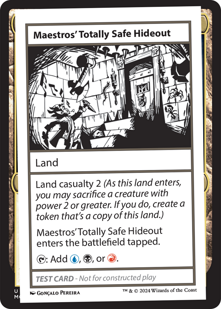 Maestros' Totally Safe Hideout (MB2PC-)  - Mystery Booster 2