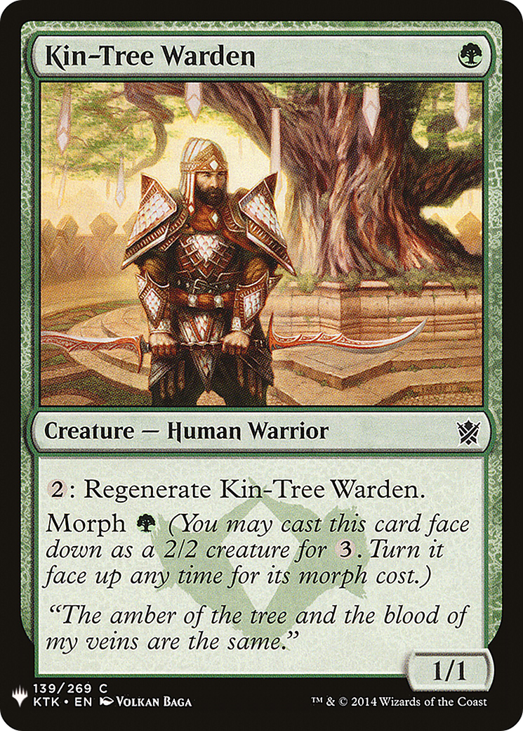Kin-Tree Warden (LIST-KTK-139)  - The List