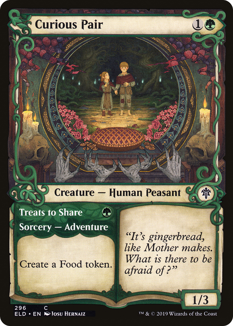 Curious Pair (Showcase) (ELD-296)  - Throne of Eldraine: (Showcase)