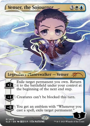 Venser, the Sojourner (SLD-1423)  - Secret Lair Drop (Borderless)