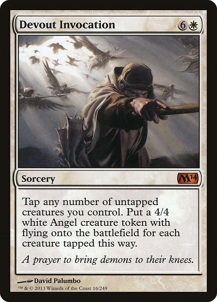 Devout Invocation (M14-016)  - Magic 2014