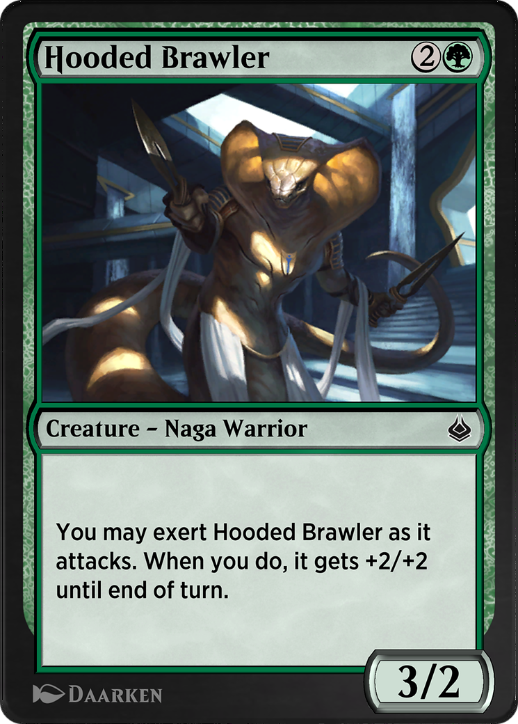 Hooded Brawler (AKR-194)  - Amonkhet Remastered