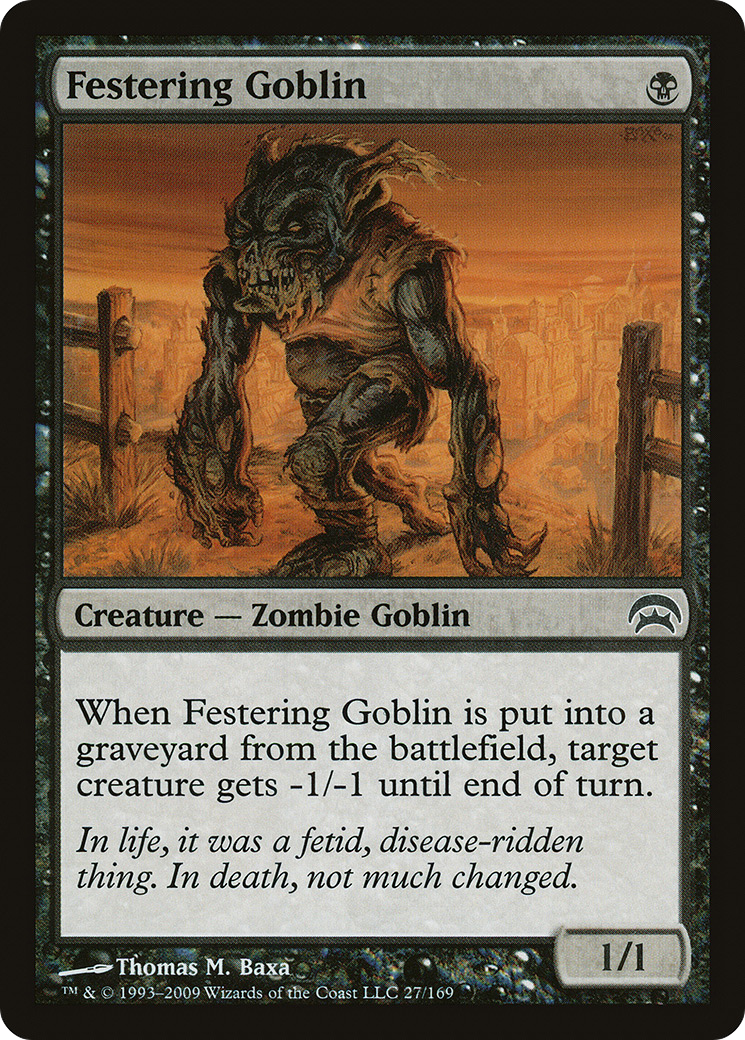 Festering Goblin (HOP-027)  - Planechase
