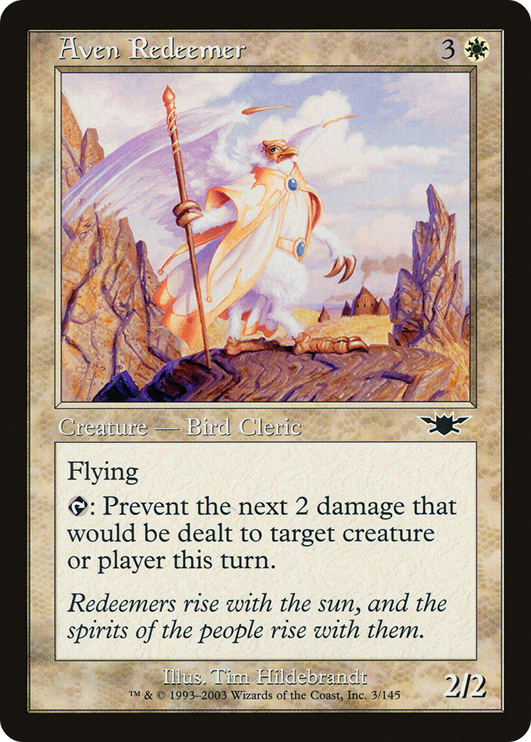 Aven Redeemer (LGN-003)  - Legions