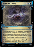 Press the Enemy (Showcase Scrolls) (LTR-516) - The Lord of the Rings: Tales of Middle-earth: (Showcase) Foil