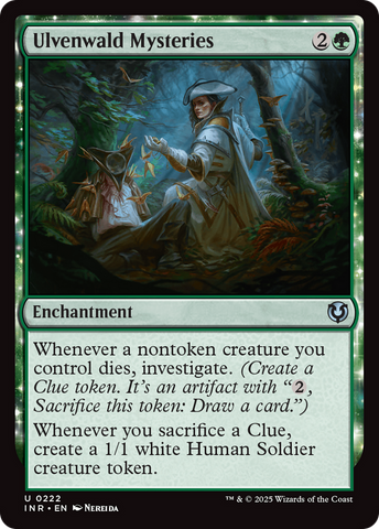 Ulvenwald Mysteries (INR-222)  Foil - Innistrad Remastered: (enchantment)