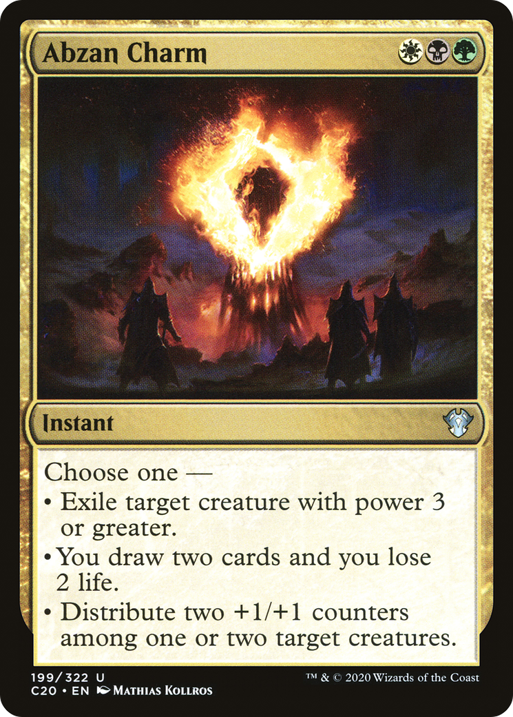 Abzan Charm (C20-199)  - Commander 2020