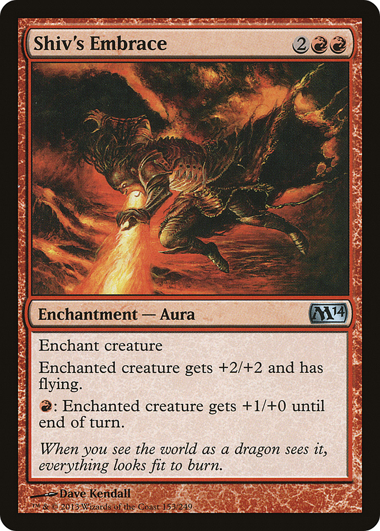 Shiv's Embrace (M14-153)  Foil - Magic 2014