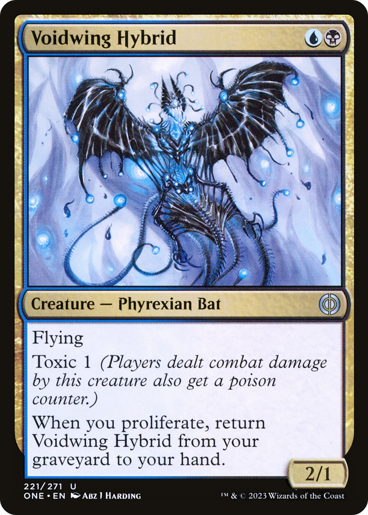 Voidwing Hybrid (ONE-221)  Foil - Phyrexia: All Will Be One