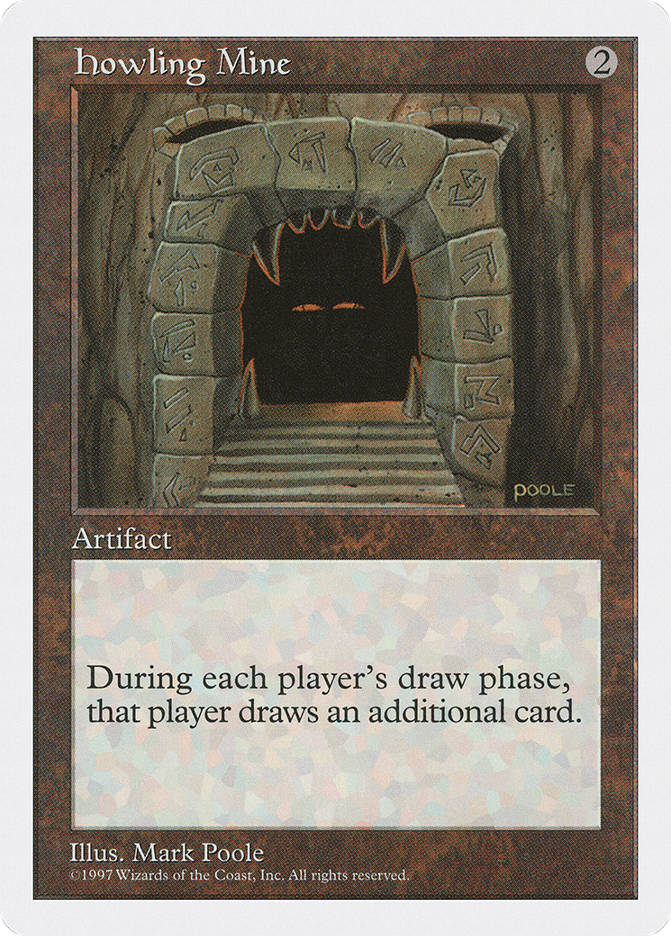 Howling Mine (5ED-)  - Fifth Edition