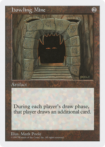 Howling Mine (5ED-)  - Fifth Edition