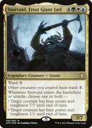 Storvald, Frost Giant Jarl (AFC-055)  Foil - Adventures in the Forgotten Realms Commander