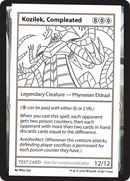 Kozilek, Compleated (MB2PC-)  - Mystery Booster 2