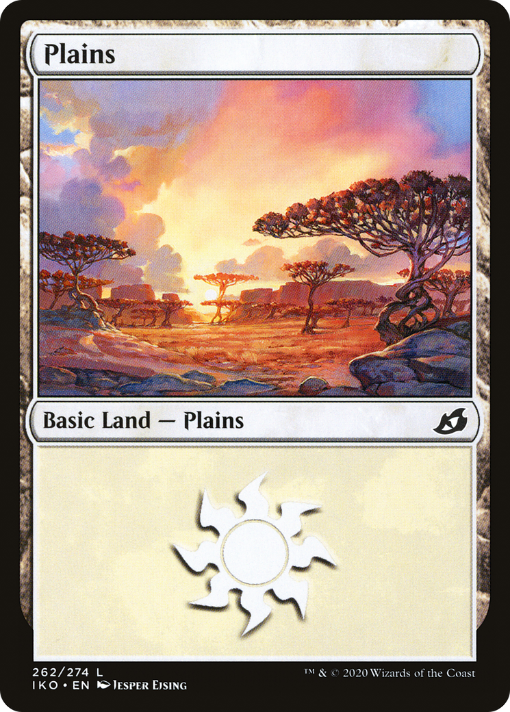 Plains (262) (IKO-262) - Ikoria: Lair of Behemoths Foil