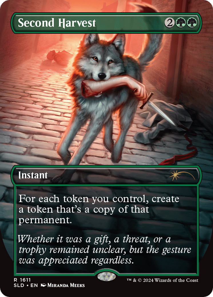 Second Harvest (SLD-1611)  Foil - Secret Lair Drop (Borderless)