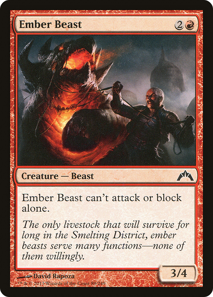 Ember Beast (GTC-089)  - Gatecrash