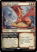 Decadent Dragon (Showcase) (WOE-287)  - Wilds of Eldraine: (Showcase)