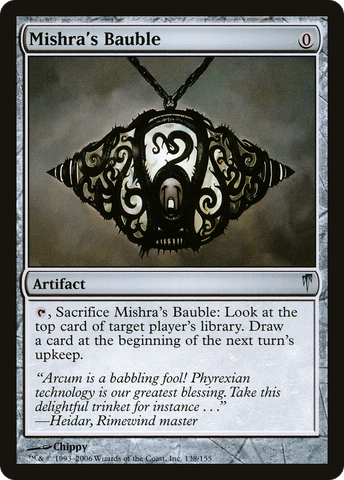 Mishra's Bauble (CSP-138)  Foil - Coldsnap