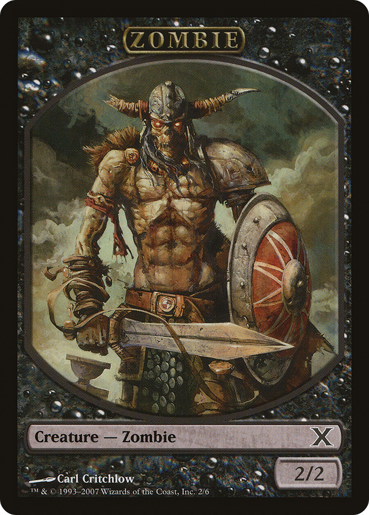 Zombie Token (10E-002)  - Tenth Edition Tokens