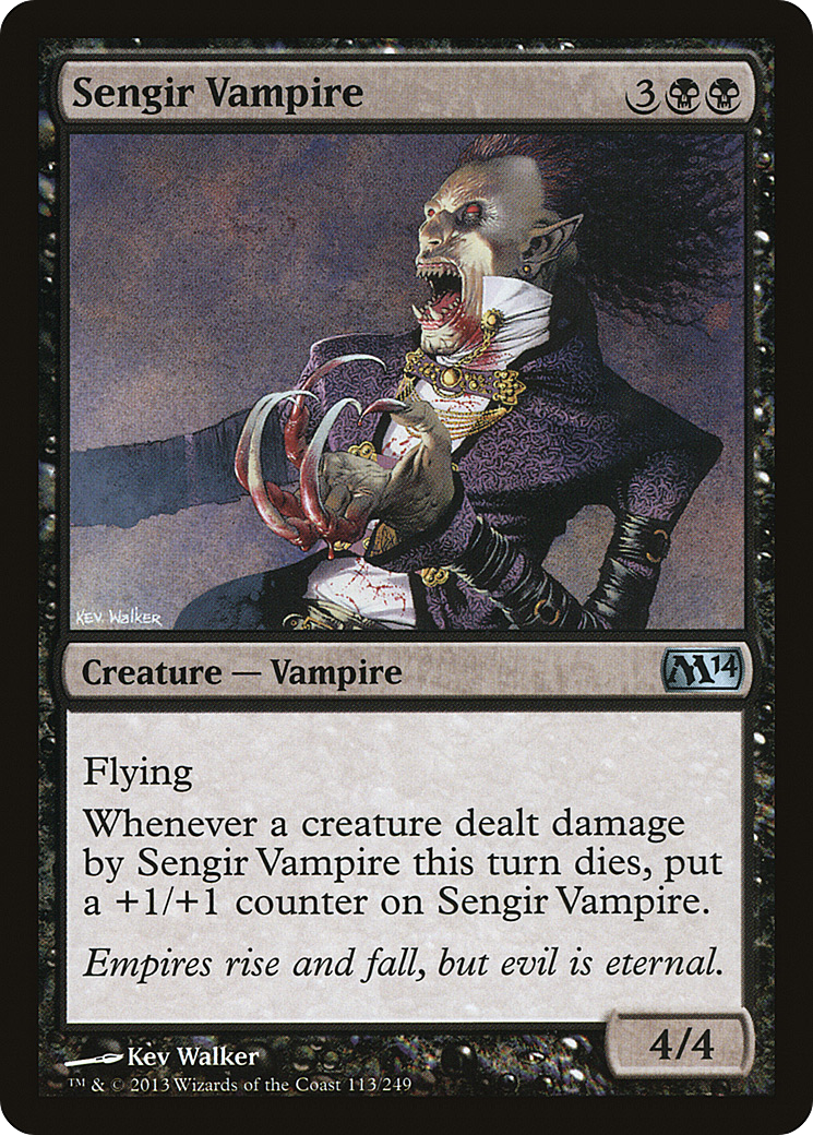 Sengir Vampire (M14-113)  - Magic 2014