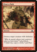 Clear a Path (DGM-032)  Foil - Dragon's Maze