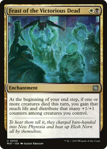 Feast of the Victorious Dead (MAT-030)  - March of the Machine: The Aftermath