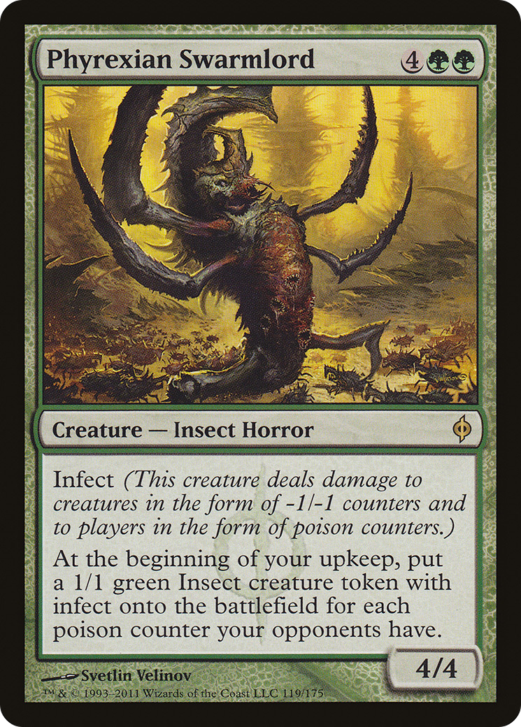 Phyrexian Swarmlord (NPH-119) - New Phyrexia